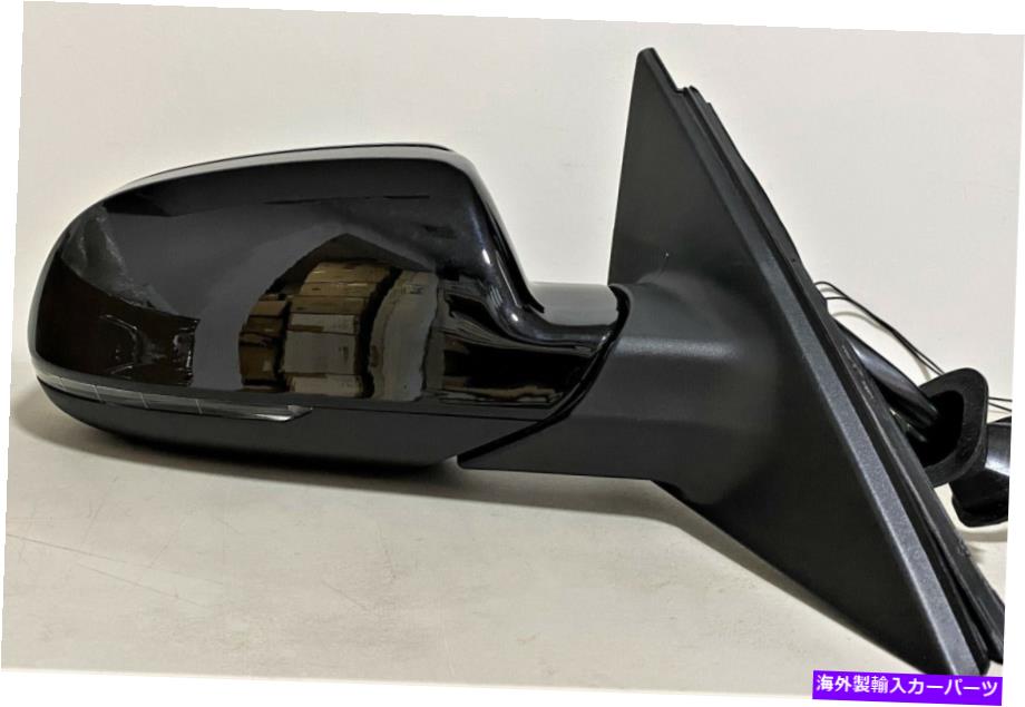 USミラー ＃110アウディA4 S4 2012 2013 2014-2016のブラック右助手鏡の死角 #110 BLACK RIGHT PASSENGER MIRROR BLIND SPOT FOR AUDI A4 S4 2012 2013 2014-2016【並行輸入品】