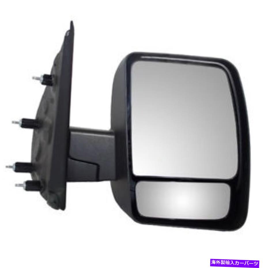 USミラー NVシリーズ用リアビュードアミラーアセンブリマニュアル折り畳みテクスチャ右側 For NV-Series Rear View Door Mirror Assembly Manual Folding Textured Right Side【並行輸入品】