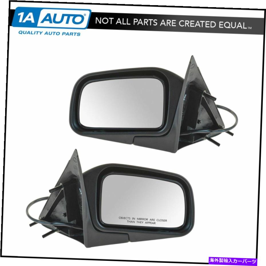 USミラー 1997年のグランドマーキスクラウンビクトリアのパワーサイドビューミラーペア2セット Power Side View Mirrors Pair Set of 2 for 1997 Grand Marquis Crown Victoria【並行輸入品】