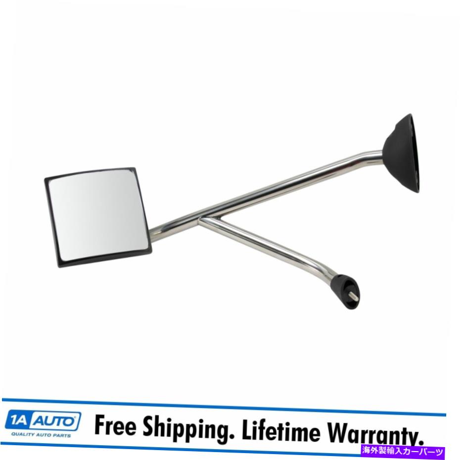 USミラー 国際的なプロスタルのためのエクステリアサイドビューミラーマニュアルChromeRH Exterior Side View Mirror Manual Chrome RH for International ProStar New【並行輸入品】
