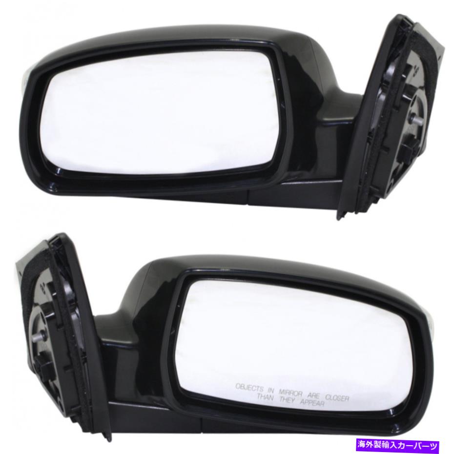 USミラー ヒュンダイ・ツーソン・ミラー2010-2015 LHおよびRHサイドペア/セットパワー非加熱 For Hyundai Tucson Mirror 2010-2015 LH and RH Side Pair/Set Power Non-Heated【並行輸入品】