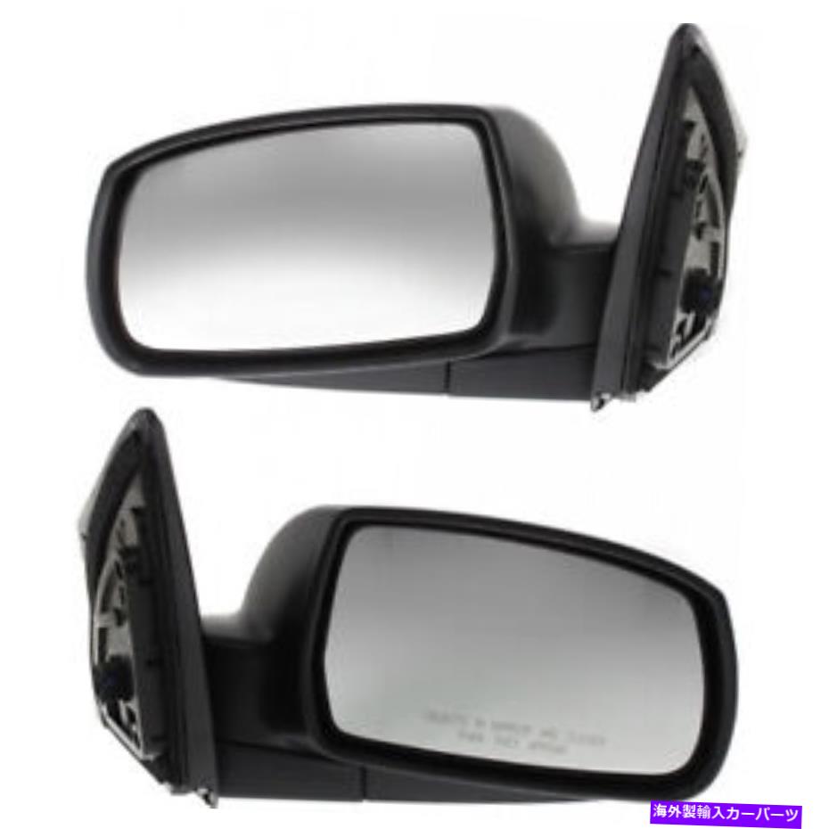 USミラー ヒュンダイツーソンミラー2010-2015 LHおよびRHサイドペアテクスチャブラックヒート For Hyundai Tucson Mirror 2010-2015 LH and RH Side Pair Textured Black Heated【並行輸入品】