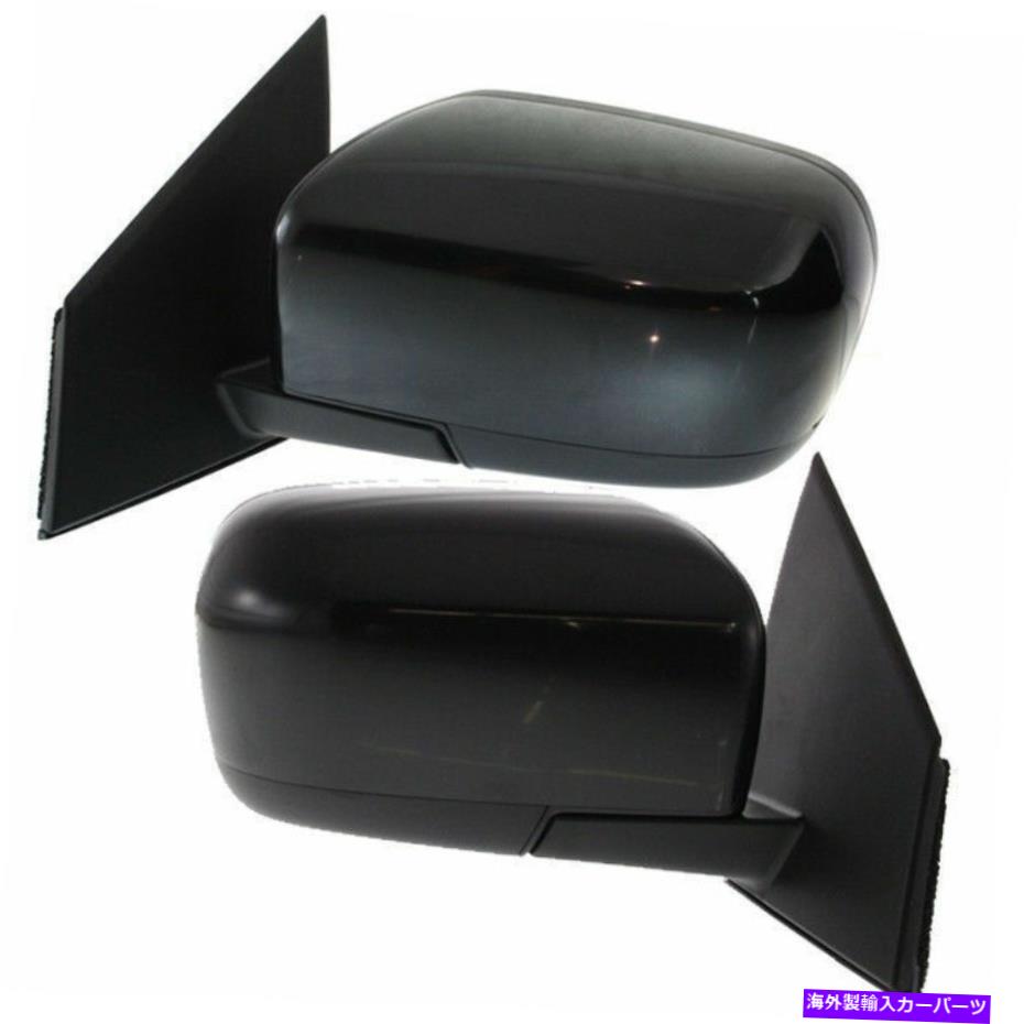 USミラー 信号ランプなしの2 LHおよびRHサイド加熱パワーミラーのセットマツダCX-9 Set of 2 LH & RH Side Heated Power Mirror Without Signal Lamp Fits Mazda CX-9【並行輸入品】