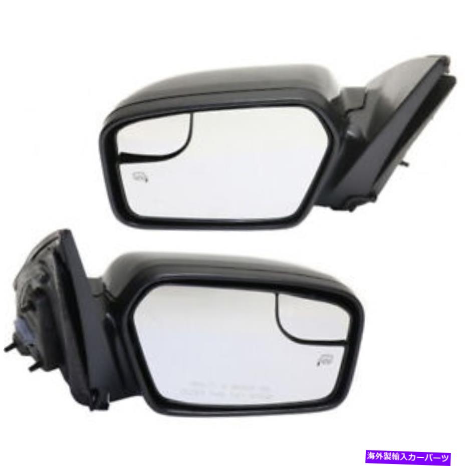 USミラー Ford Fusion 2011 2012ドアミラードライバーと助手席側|ペア|加熱 For Ford Fusion 2011 2012 Door Mirror Driver and Passenger Side | Pair | Heated【並行輸入品】