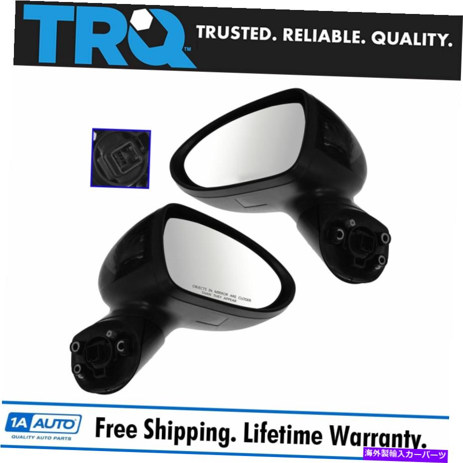 USミラー TRQ POWER加熱ミラーLHドライバーRHパッセンジャーペアKIA RIO TRQ Power Heated Mirror LH Driver RH Passenger PAIR for Kia Rio【並行輸入品】