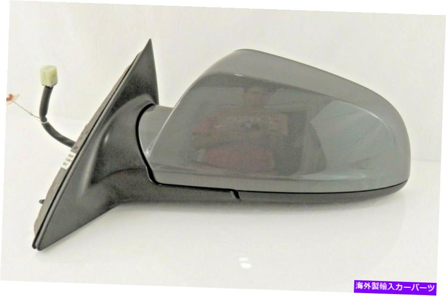USミラー 新しいOEMパワーミラードライバーサイド08-10シボレーマリブオーラグレーは25853536 New OEM Power Mirror Driver Side 08-10 Chevy Malibu Aura Gray Heated 25853536【並行輸入品】