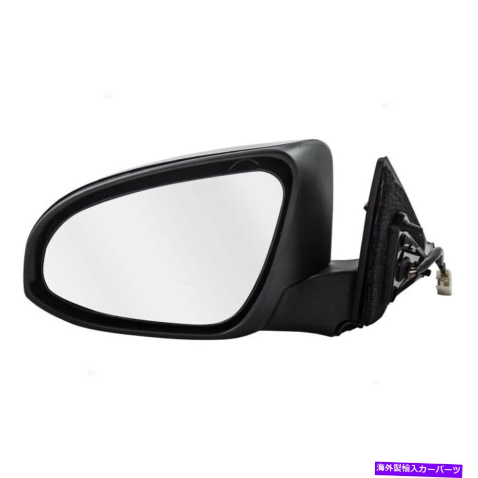 USミラー 新しいドライバーパワーサイドビューミラー加熱アセンブリ15トヨタカムリ＆ハイブリッド New Drivers Power Side View Mirror Heated Assembly for 15 Toyota Camry & Hybrid【並行輸入品】