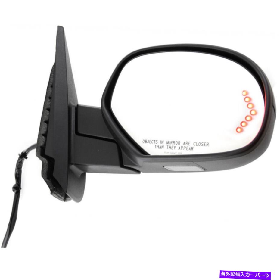 USミラー GMC用ユーコン/ユーコンXL 1500 2007-2014ドアミラーの乗客サイド - 加熱 For GMC Yukon/Yukon XL 1500 2007-2014 Door Mirror Passenger Side- Power Heated【並行輸入品】