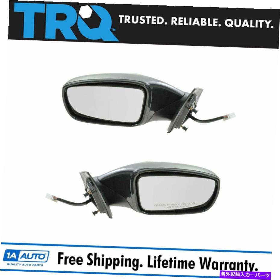 USミラー TRQサイドビューは、11-13ソナタ用の電力加熱信号左と右ペアセット TRQ Side View Mirrors Power Heated Signal Left & Right Pair Set for 11-13 Sonata【並行輸入品】