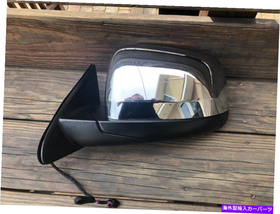 USミラー 2011-2019ジープグランドチェロキークロムRHドライバーサイドドアミラーOEM NO TURN SIG 2011-2019 Jeep Grand Cherokee CHROME RH Driver side Door Mirror OEM NO TURN SIG【並行輸入品】