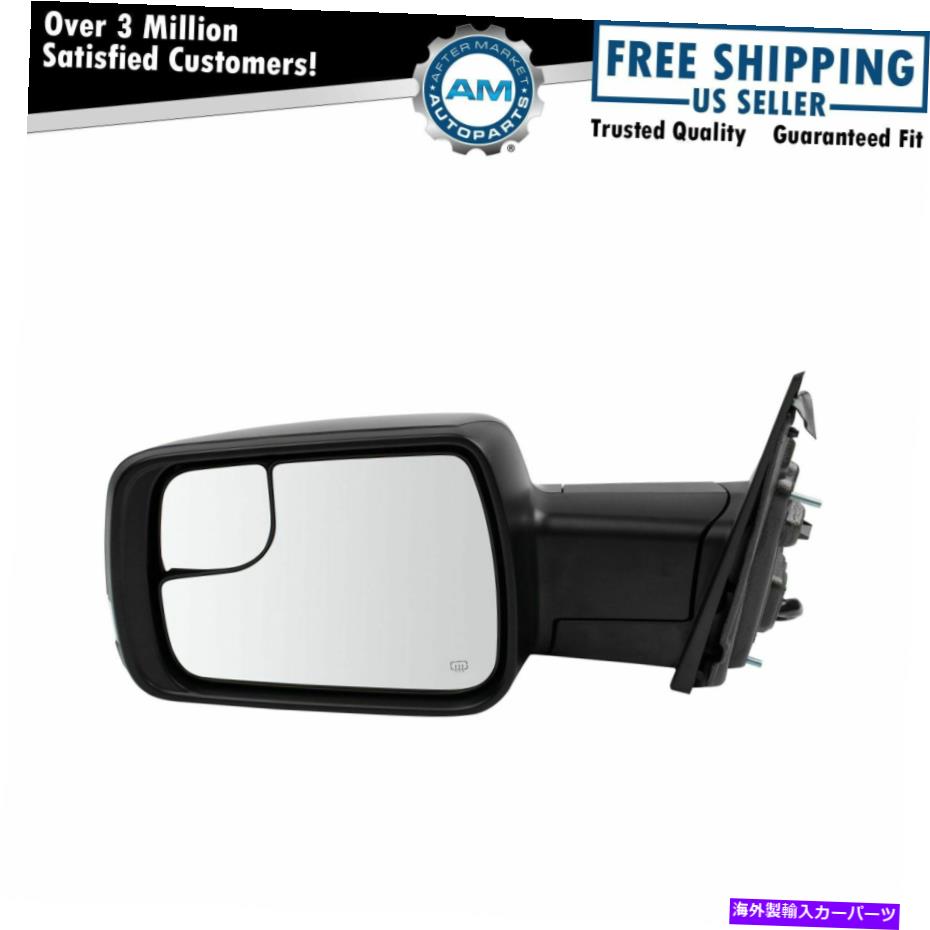 USミラー ミラー加熱されたターンシグナル水たまりのパドルライトパワー折りたたみlhサイドラム1500 Mirror Heated Turn Signal Puddle Light Power Folding LH Side for Ram 1500【並行輸入品】