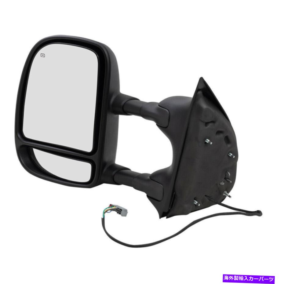 USミラー ドライバーパワー牽引サイドミラーFord Pickup TruckSUV用のデュアルアーム Drivers Power Tow Side Mirror Heated Signal Dual Arms for Ford Pickup Truck SUV【並行輸入品】