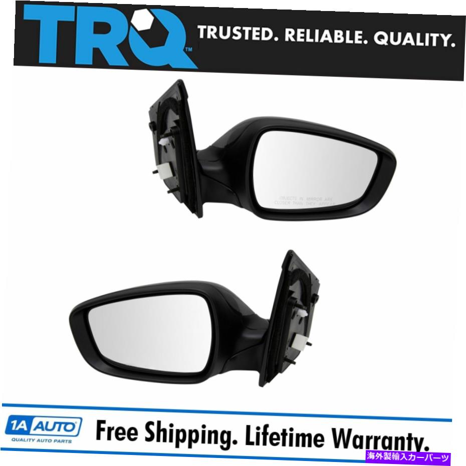 USミラー TRQミラーパワー加熱ターンシグナルスムーズペイント TRQ Mirror Power Heated Turn Signal Smooth Paint to Match Pair LH RH for Hyundai【並行輸入品】