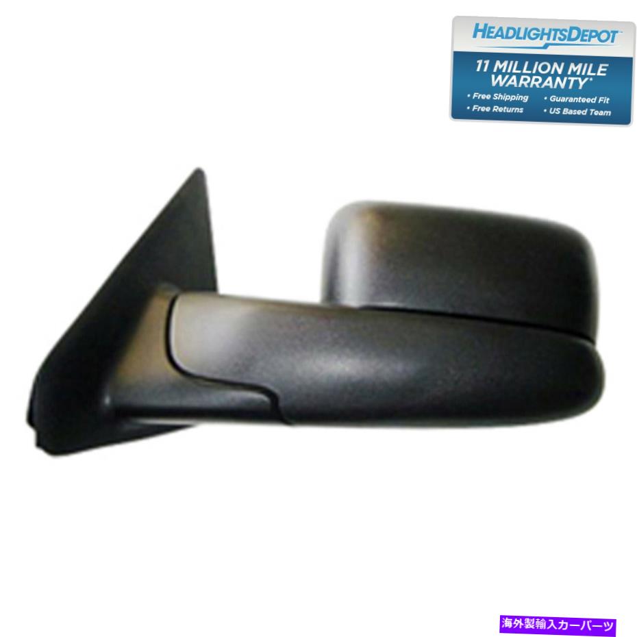 USミラー フィットダッジラム1500ラム2500ラム3500左ドライバーサイドドアミラー Fits Dodge Ram 1500 Ram 2500 Ram 3500 Left Driver Side Door Mirror【並行輸入品】