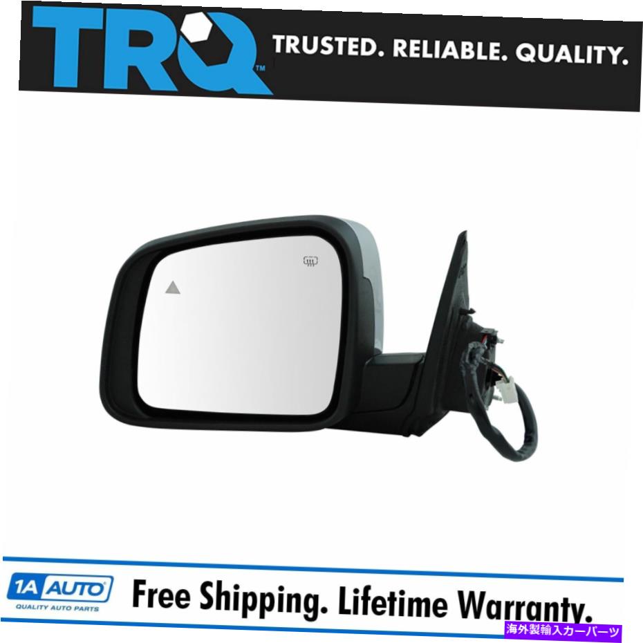 USミラー TRQミラーパワー加熱信号メモリ死角クロムドライバーLHデュランゴのためのLH TRQ Mirror Power Heated Signal Memory Blind Spot Chrome Driver LH for Durango【並行輸入品】