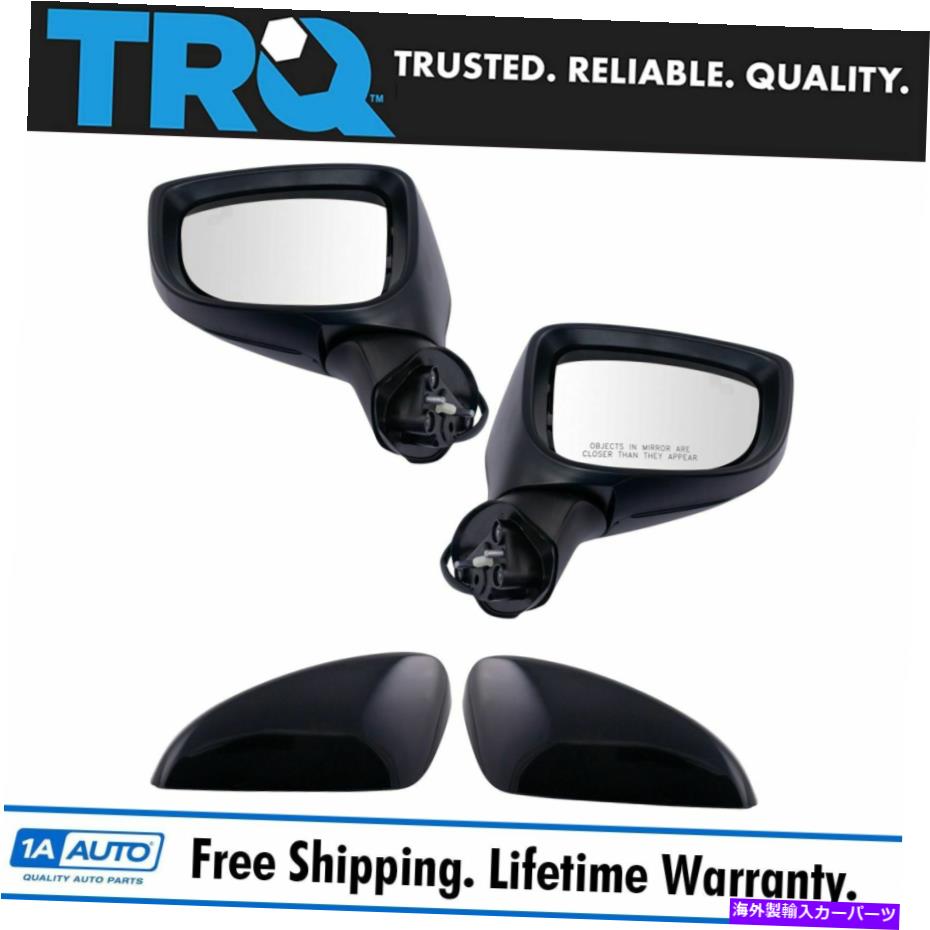 USミラー TRQミラーペアパワーLH RHの側面に合わせて一致する非加熱死角モニターペイント TRQ Mirror Pair Power Non-Heated Blind Spot Monitor Paint to Match LH RH Sides【並行輸入品】