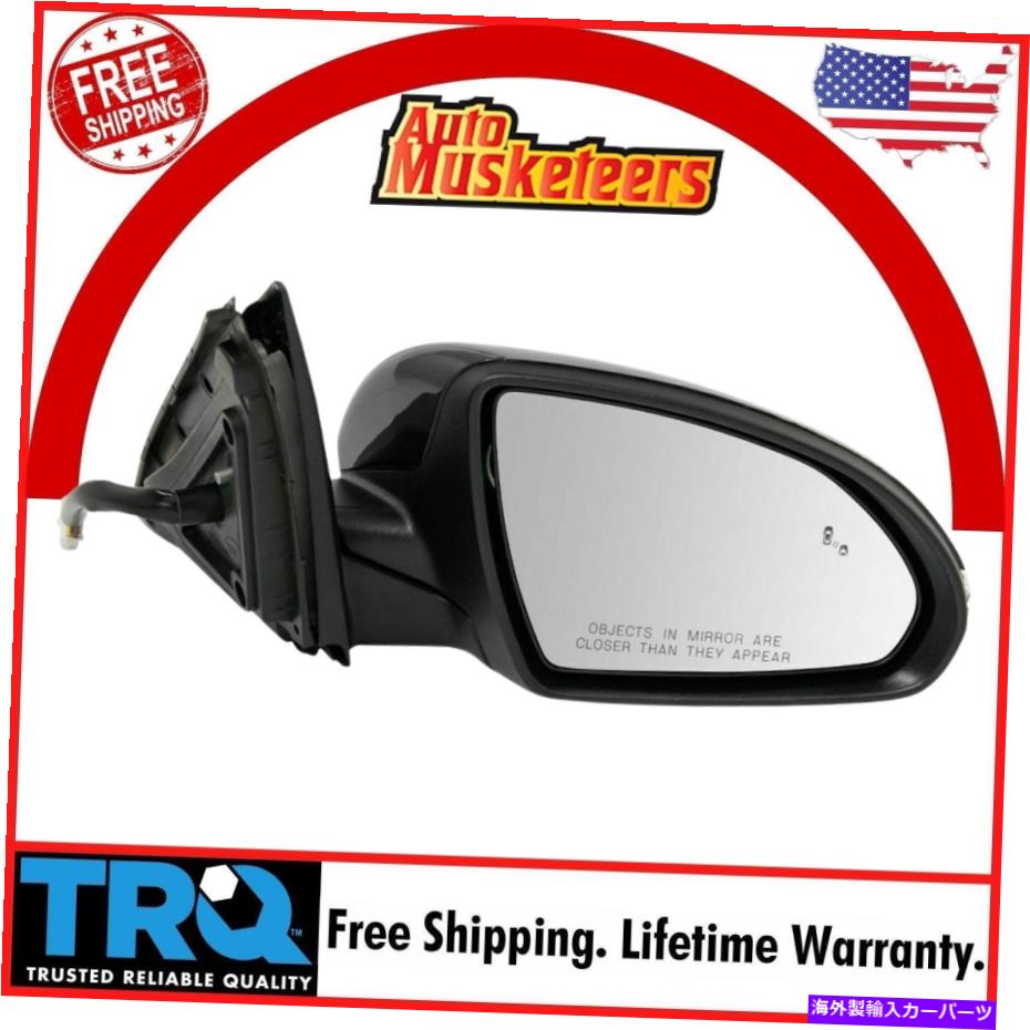 USミラー TRQ TRQサイドビューミラーメモリブラインドスポットペイントOptimaのRHに合わせます TRQ TRQ Side View Mirror Memory Blind Spot Paint to Match RH for Optima【並行輸入品】