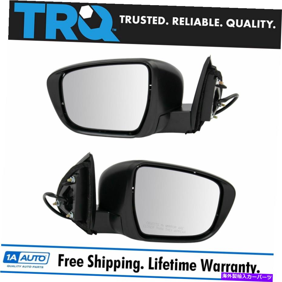 USミラー TRQミラーペアパワー不正なスポーツのための非加熱マニュアル折りたたみptm lh rh sides TRQ Mirror Pair Power Non-Heated Manual Folding PTM LH RH Sides for Rogue Sport【並行輸入品】