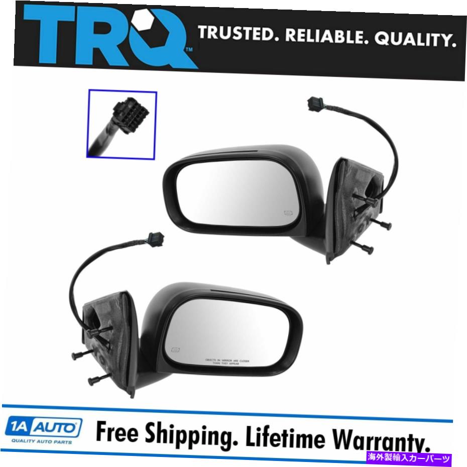 USミラー TRQミラーサイドビューパワーメモリLH RHペアセット04-09ダッジデュランゴ TRQ Mirror Side View Power Heat Memory LH RH Pair Set for 04-09 Dodge Durango【並行輸入品】