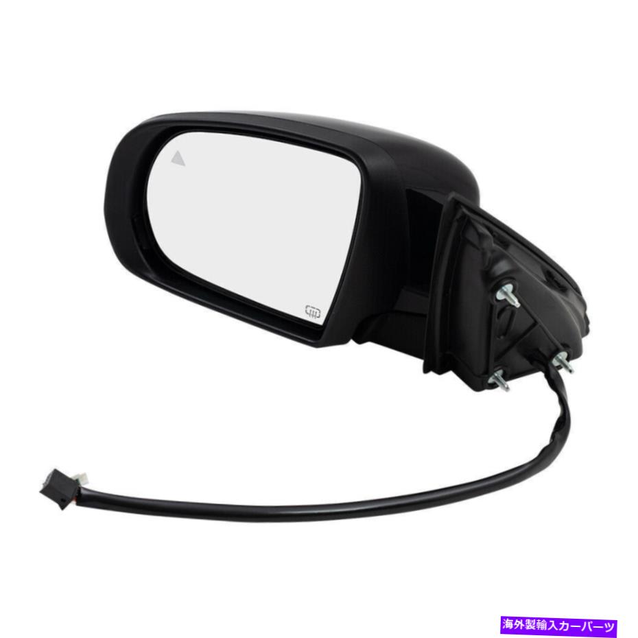 USミラー ドライバーパワーサイドビューミラー加熱信号水たまりランプ14-18ジープチェロキー Drivers Power Side View Mirror Heated Signal Puddle Lamp for 14-18 Jeep Cherokee【並行輸入品】