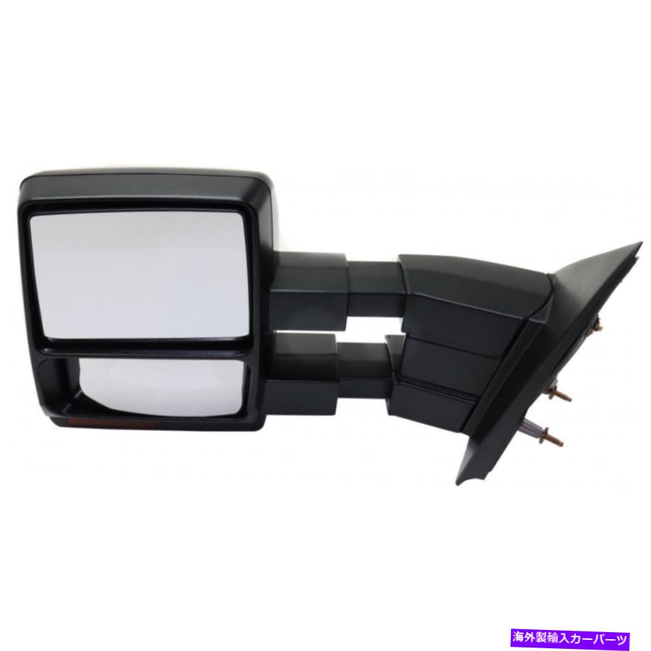 USミラー Ford F-150 2007 2008 Towing Mirror Driver Side Manual折りたたみ折りたたみ式 For Ford F-150 2007 2008 Towing Mirror Driver Side Manual Folding Heated【並行輸入品】