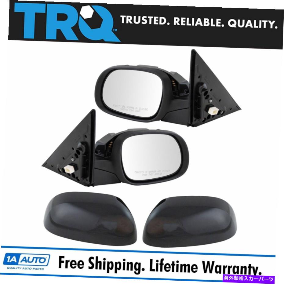 USミラー TRQミラーパワースムーズブラックペアセット2のKiaSoul New TRQ Mirror Power Smooth Black Pair Set of 2 for Kia Soul New【並行輸入品】