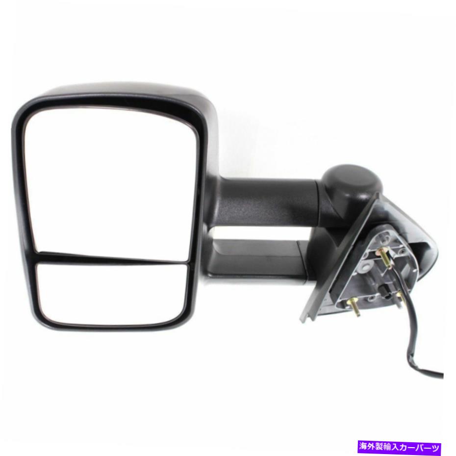 USミラー シボレーシルバラード3500 HD 2007-2014ドライバーサイドパワー牽引ミラー|加熱 For Chevy Silverado 3500 HD 2007-2014 Driver Side Power Towing Mirror | Heated【並行輸入品】