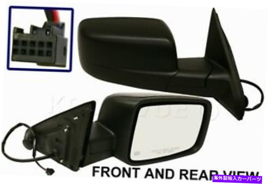 USミラー 2009-2013 Dodge RAM 1500 2500 3500の新しい助手席側のパワー加熱ミラー New Passenger Side Power Heated Mirror FOR 2009-2013 Dodge Ram 1500 2500 3500【並行輸入品】