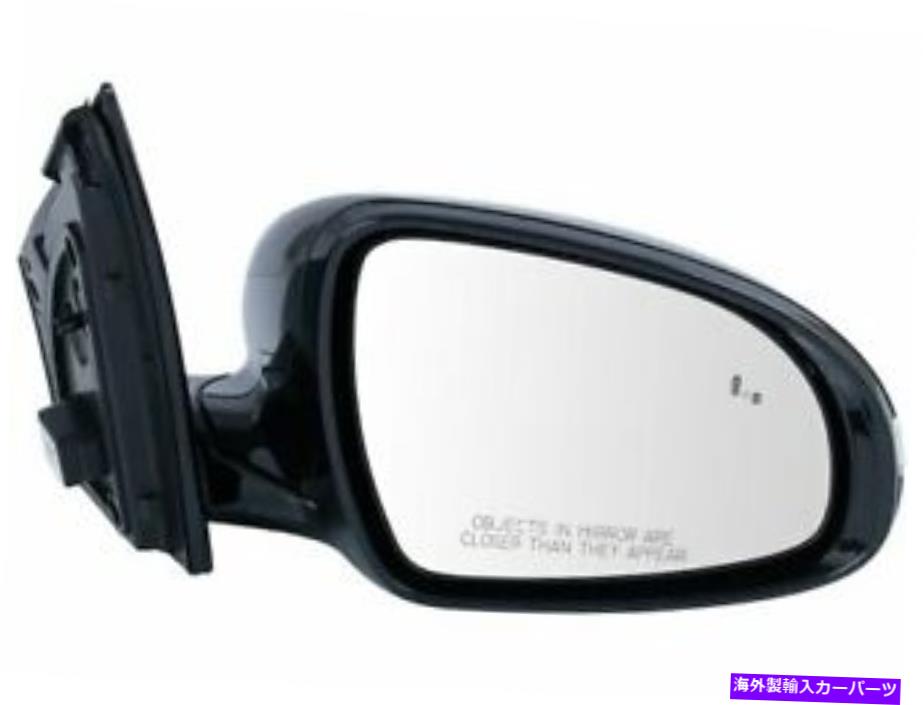 USミラー 17-19 Kia Sportage QQ33W1ドアミラーの右鏡 - 助手席側 Right Mirror For 17-19 Kia Sportage QQ33W1 Door Mirror -- Passenger Side【並行輸入品】