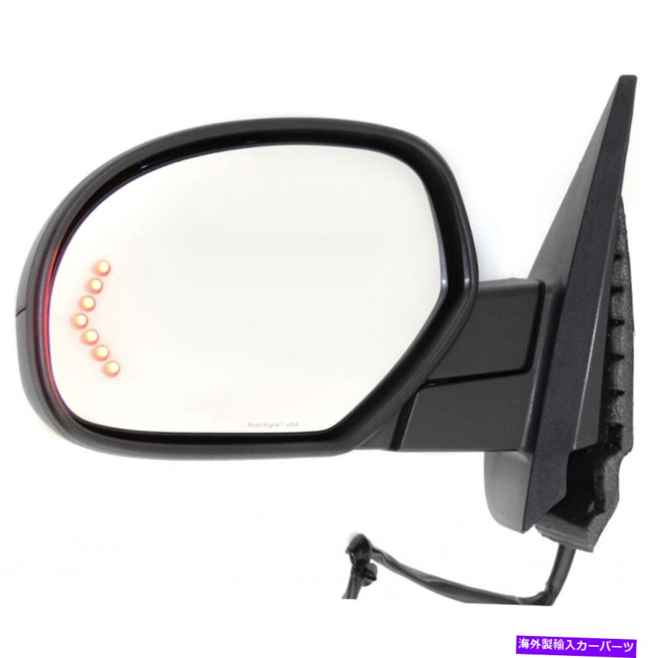 USミラー シボレー郊外1500 2007-2014ドアミラードライバー側|パワー - 加熱 For Chevy Suburban 1500 2007-2014 Door Mirror Driver Side | Power - Heated【並行輸入品】