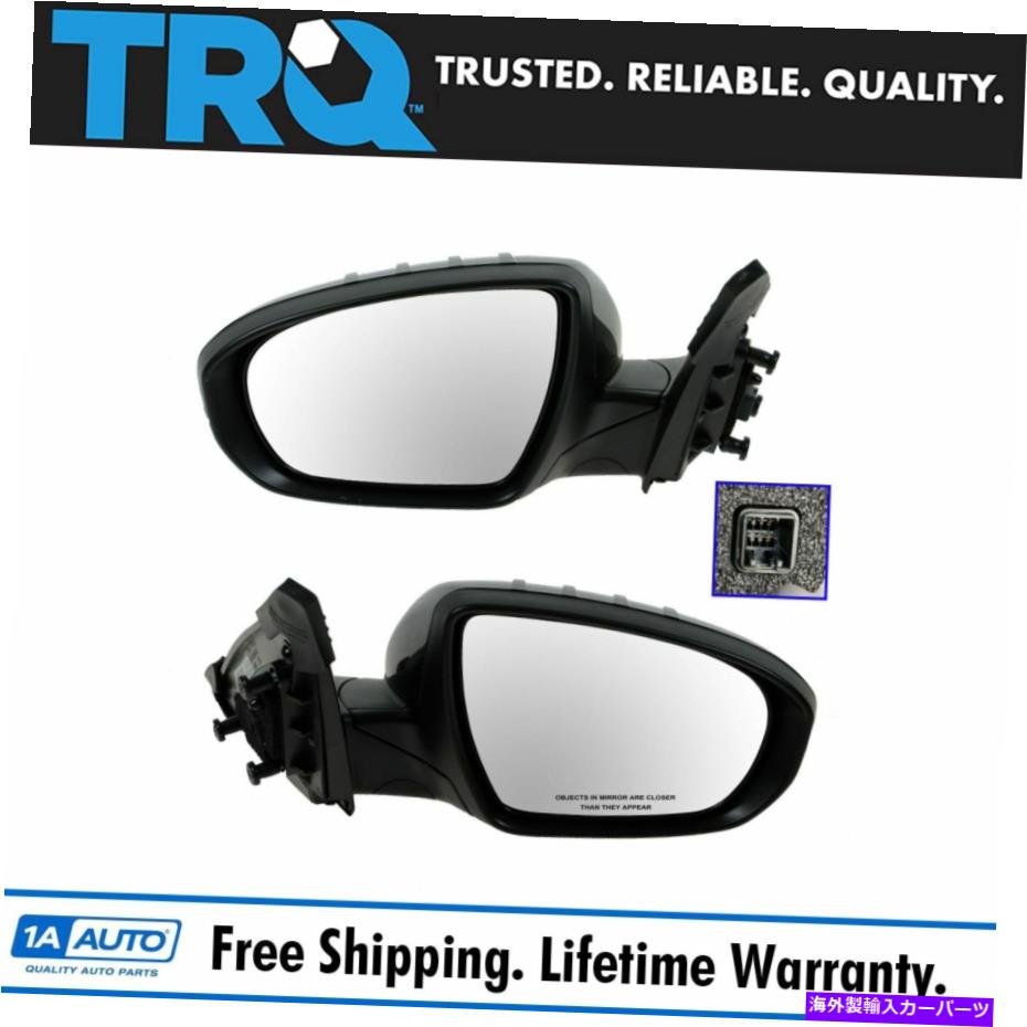 半額SALE/ USミラー TRQミラーは 11-13 KIA Optimaハイブリッドのために2の加熱ターンシグナルペアセット2 TRQ Mirrors Power Heated Turn Signal Pair Set of 2 for Kia Optima Hybrid nrsports.com.br