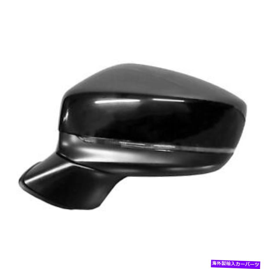 USミラー 塗装されていないパワーフラットドライバーサイドドアミラー加熱信号128-96913XL Unpainted Power Flat Driver Side Door Mirror Heated Signal 128-96913XL【並行輸入品】