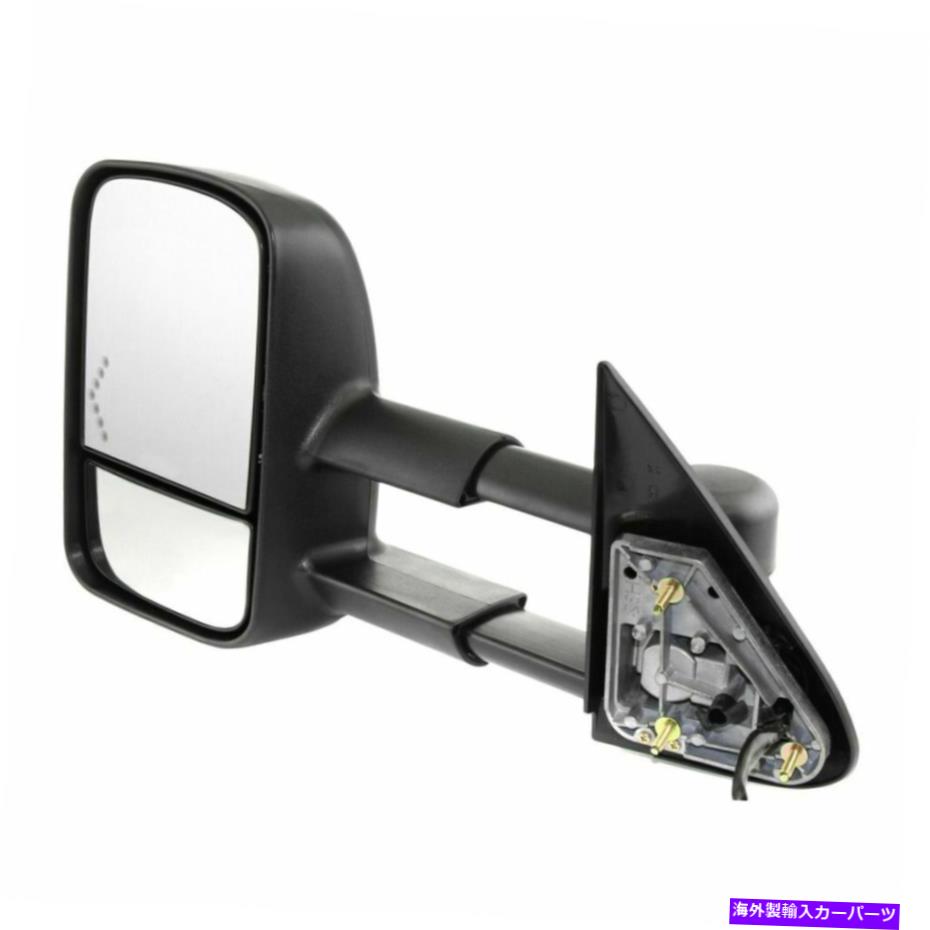 USミラー GMC Sierra 1500 Classic 2007の新しいドライバーサイドパワー操作加熱ミラー New Driver Side Power Operated Heated Mirror For GMC Sierra 1500 Classic 2007【並行輸入品】