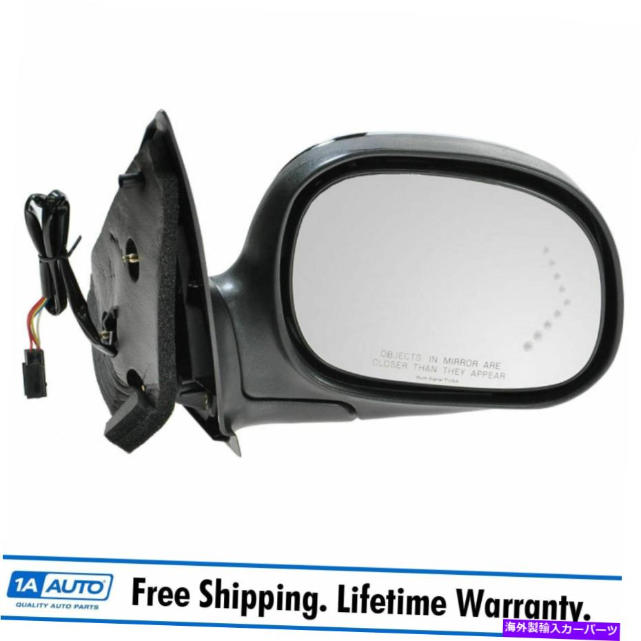USミラー ミラーサイドビューパワーシグナルクロム助手席側右RHフォードF150 F250 Mirror Side View Power Signal Chrome Passenger Side Right RH for Ford F150 F250【並行輸入品】