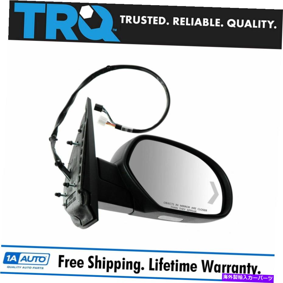 USミラー GMピックアップ用のTRQパワー加熱折りたたみ折りたたみメモリライトミラーRH TRQ Power Heated Folding Memory Puddle Signal light Mirror RH for GM Pickup【並行輸入品】