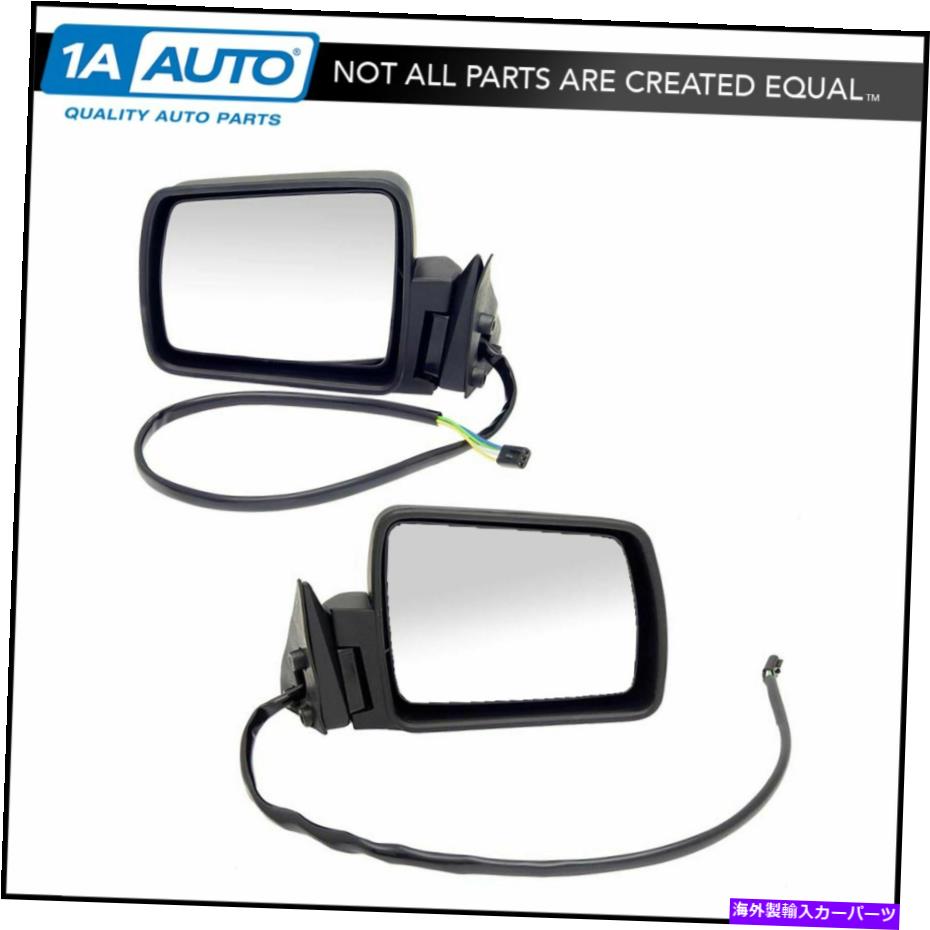 USミラー 折りたたみパワーサイドビューミラー左/右ペアチェロキーワゴニアの右ペア Folding Power Side View Mirror Left/Right Pair Set for Cherokee Wagoneer【並行輸入品】