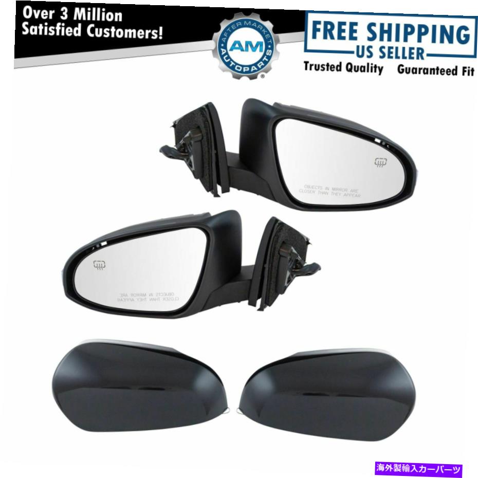 USミラー ミラーパワー加熱メモリ信号滑らかなブラックペアトヨタアバロンのためにセット Mirror Power Heated Memory Signal Smooth Black Pair Set for Toyota Avalon New【並行輸入品】