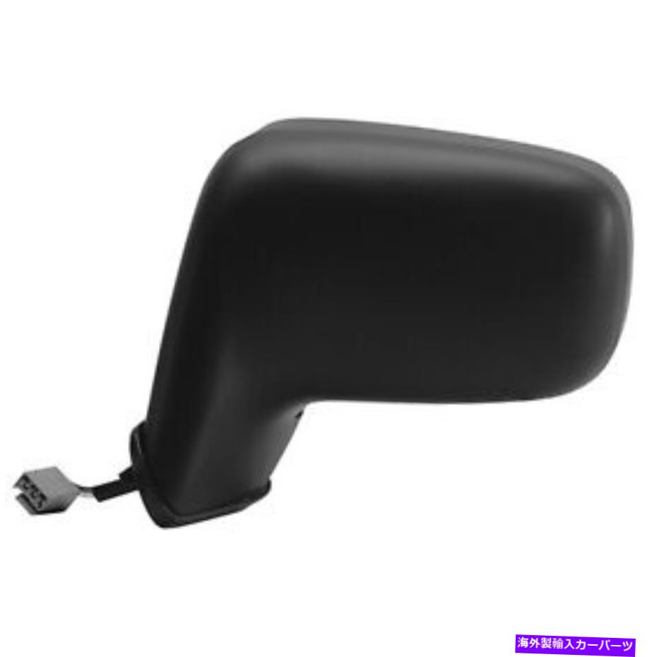 USミラー ブラックパワーフラットドライバーサイドドアミラー128-002222L Black Power Flat Driver Side Door Mirror 128-00222L【並行輸入品】