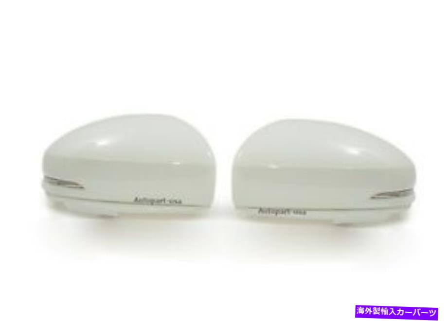 USミラー ホンダシティ2014-2016サイドビューミラーとライトカバートリム1ペア Fit Honda City 2014-2016 Side view Mirror with Light Cover Trim 1 Pair【並行輸入品】