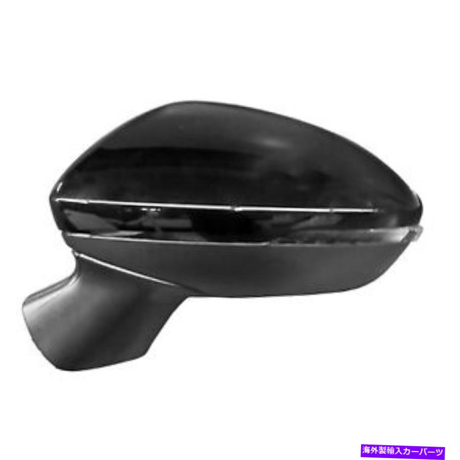 USミラー 塗装されていないパワーフラットドライバーサイドドアミラー加熱信号128-04878L Unpainted Power Flat Driver Side Door Mirror Heated Signal 128-04878L【並行輸入品】