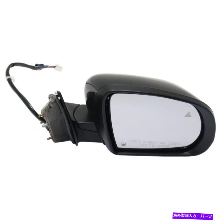 USミラー Jeep Cherokee 2014-2018ドアミラー助手席側|加熱塗装可能 For Jeep Cherokee 2014-2018 Door Mirror Passenger Side | Heated Paintable【並行輸入品】