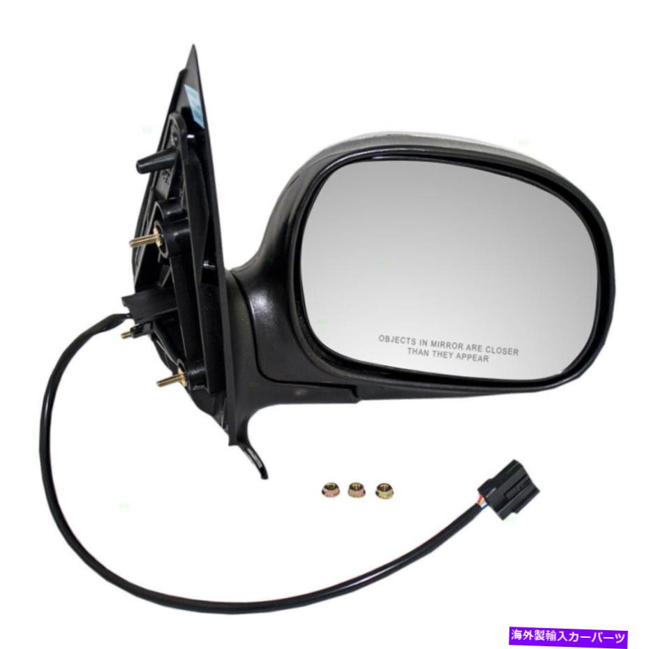 USミラー f150クルーキャブピックアップエクスペディションナビゲーター用の助手席サイドミラークロム Passenger Power Side Mirror Chrome for F150 Crew Cab Pickup Expedition Navigator【並行輸入品】