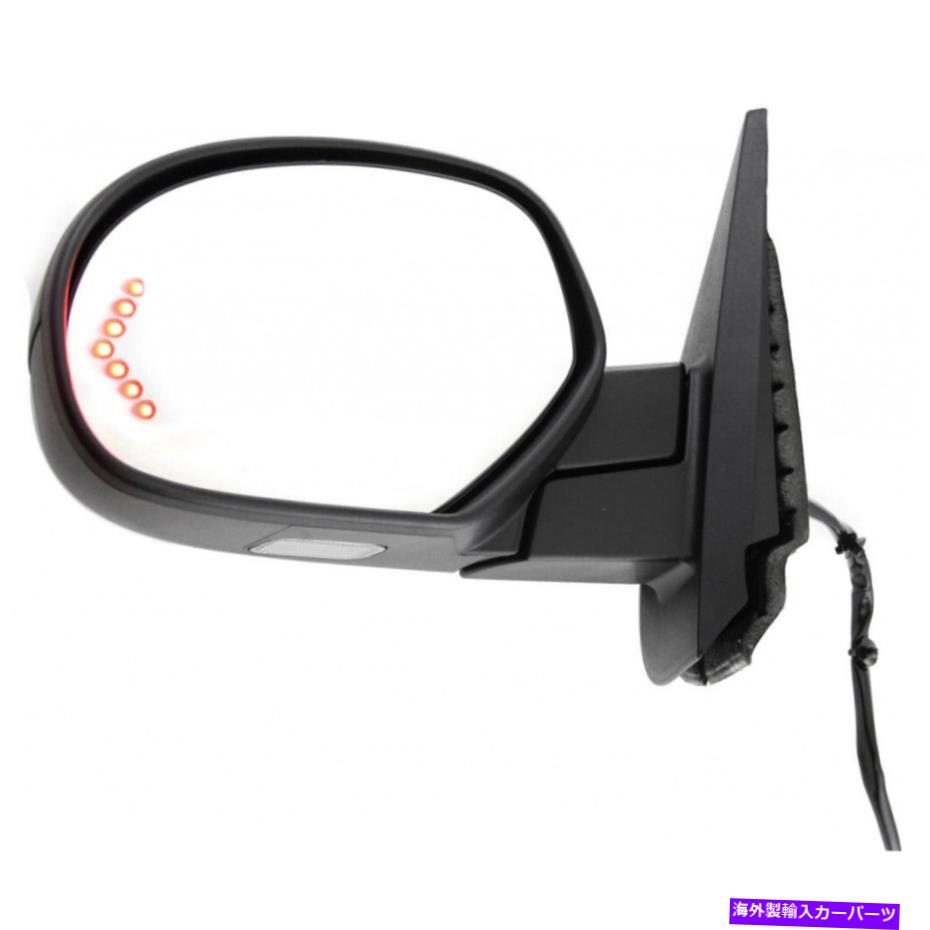 USミラー シボレー郊外1500 2007-2014ドアミラードライバー側|パワー|加熱 For Chevy Suburban 1500 2007-2014 Door Mirror Driver Side | Power | Heated【並行輸入品】