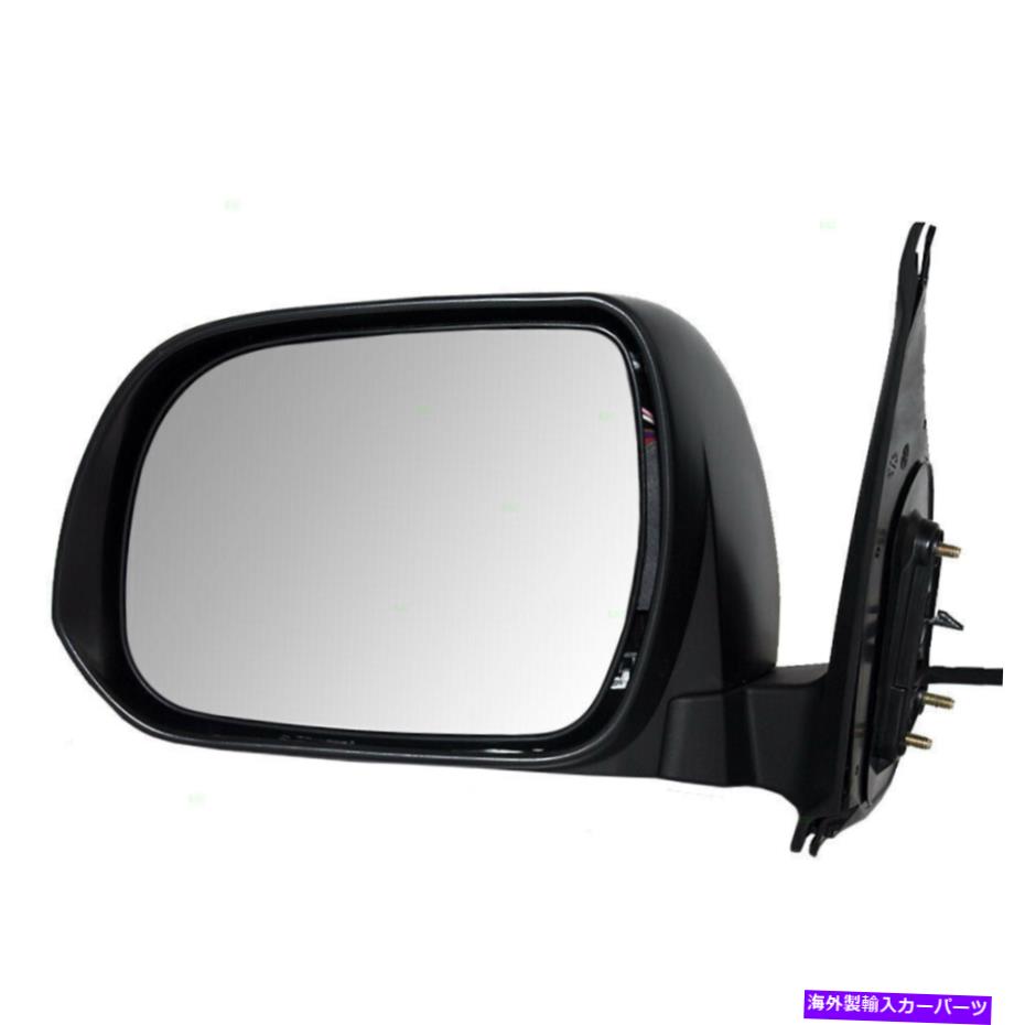 USミラー 12-15トヨタタコマトラックの新しいドライバーパワーサイドビューミラークロムアセンブリ New Drivers Power Side View Mirror Chrome Assembly for 12-15 Toyota Tacoma Truck【並行輸入品】