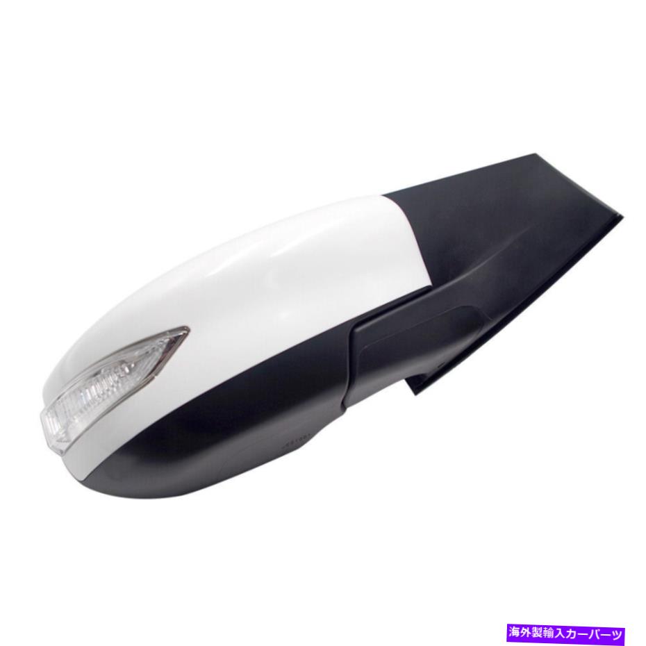 USミラー 右側のミラーパワー信号ライトは2012-16のために9ピンを加熱しましたシルフィホワイト Right Side Mirror Power Signal Light Heated 9pin For 2012-16 Nissan Sylphy White【並行輸入品】 47,850円