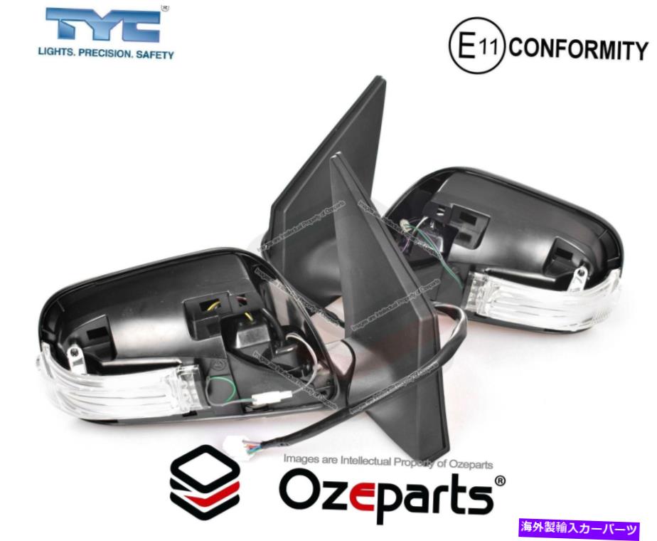 USミラー セット /ペアLH+RHドアミラー7pins for Toyota Collolla ZRE152 S2 SEDAN 2010?2013 Set / Pair LH+RH Door Mirror 7Pins For Toyota Corolla ZRE152 s2 Sedan 2010~2013【並行輸入品】