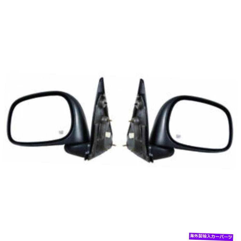 USミラー ダッジラム用1500ドアミラー2002 2008ペアドライバーと乗客側のテクスチャ For Dodge Ram 1500 Door Mirror 2002 2008 Pair Driver and Passenger Side Textured【並行輸入品】