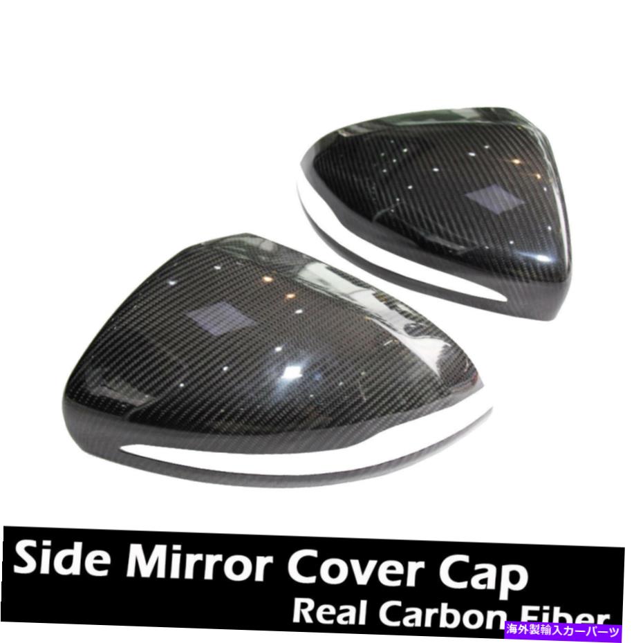 USミラー ドライグロスリアルカーボンファイバーミラーフルカバーに適合する16-20 x253 GLC300 Dry Gloss Real Carbon Fiber Side Mirror Full Cover Fits 16-20 X253 GLC300【並行輸入品】