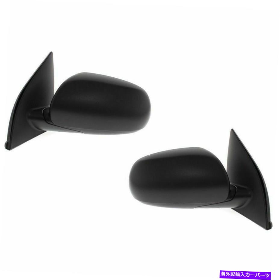 USミラー 2 LH＆RHサイドの非加熱マニュアル折りたたみ式ミラーの新しいセットヒュンダイアクセント New Set of 2 LH & RH Side Non-Heated Manual Folding Mirror Fits Hyundai Accent【並行輸入品】