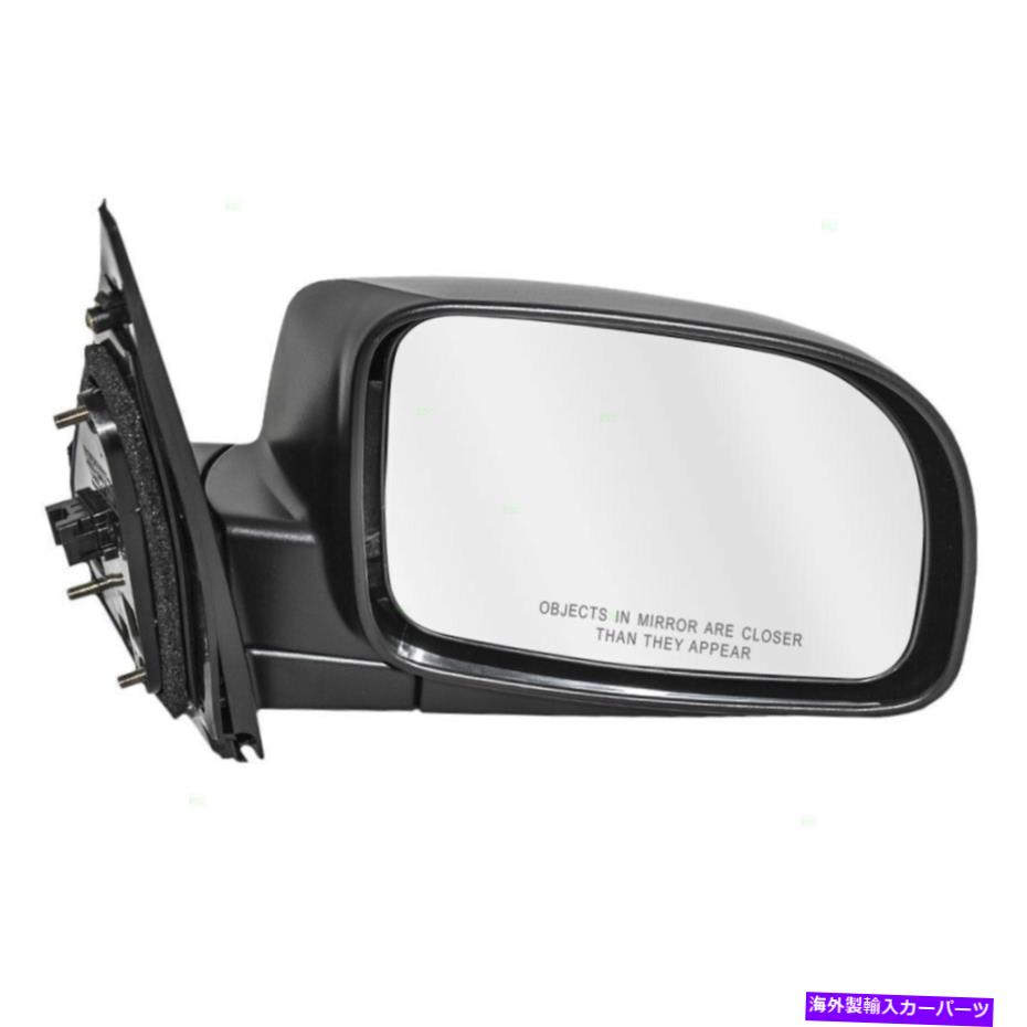 USミラー 新しい乗客のパワーサイドビューミラーガラスハウジング07-12ヒュンダイサンタフェ New Passengers Power Side View Mirror Glass Housing for 07-12 Hyundai Santa Fe【並行輸入品】